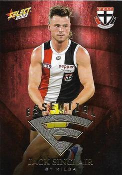 2023 Select AFL Footy Stars - Essentials #E74 Jack Sinclair Front